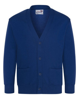 Awdis Academy AC002J - Premium Kids Cotton-Polyester School Cardigan