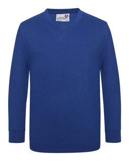 Awdis Academy AC003J - Kids Premium V-Neck Sweatshirt with Durable Stitching