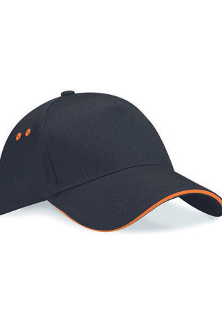Beechfield B15c - Ultimate 5 Panel Cap - Sandwich Peak