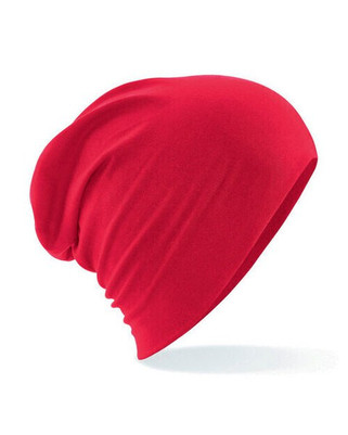 Beechfield B368 - Premium Cotton Slouch Beanie with TearAway Label