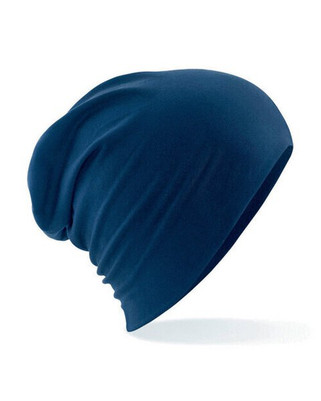 Beechfield B368 - Premium Cotton Slouch Beanie with TearAway Label