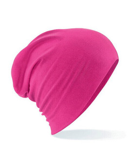 Beechfield B368 - Premium Cotton Slouch Beanie with TearAway Label