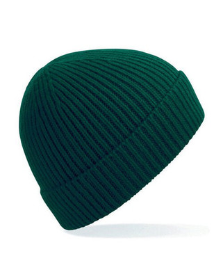 Beechfield B380 - Ultra Comfort Ribbed Knit Beanie with TearAway Label
