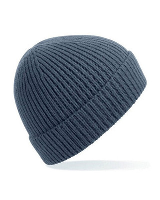 Beechfield B380 - Ultra Comfort Ribbed Knit Beanie with TearAway Label