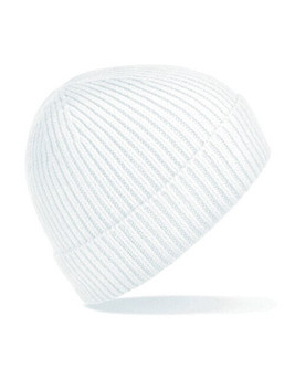 Beechfield B380 - Ultra Comfort Ribbed Knit Beanie with TearAway Label