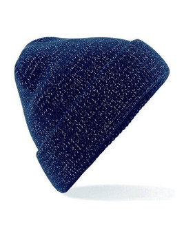 Beechfield B407 - High Visibility Reflective Knit Beanie for Safety