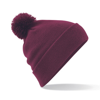 Beechfield B426 - Soft-Touch Double Layer Pom Pom Beanie
