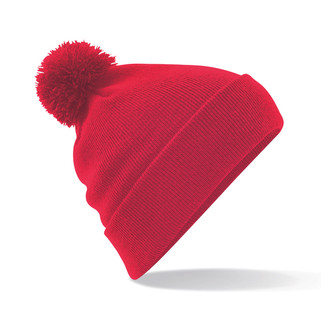 Beechfield B426 - Soft-Touch Double Layer Pom Pom Beanie