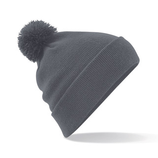 Beechfield B426 - Soft-Touch Double Layer Pom Pom Beanie