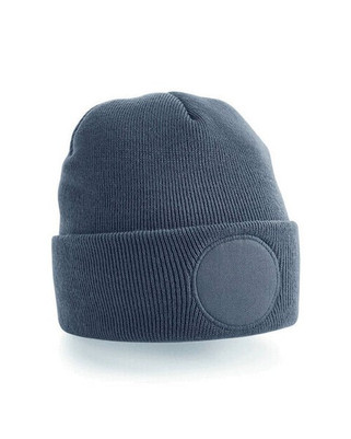 Beechfield B446 - Soft-Touch Acrylic Beanie with Customizable Patch