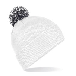 Beechfield B450 - Vinterstjerne Pompom Beanie til Kvinder