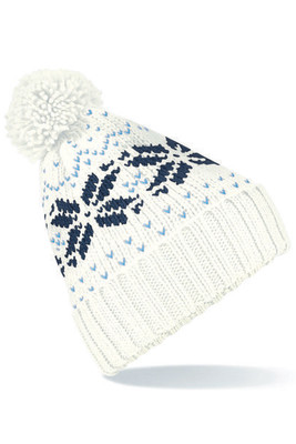 Beechfield B456 - Fair Isle Snowstar Beanie