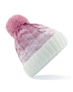 Beechfield B459 - Heavyweight Soft-Touch Acrylic Pom Pom Beanie