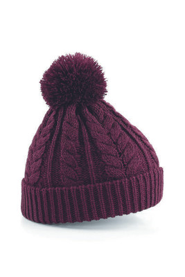 Beechfield B45 - Шапка с маншет Soft-Touch Double Layer