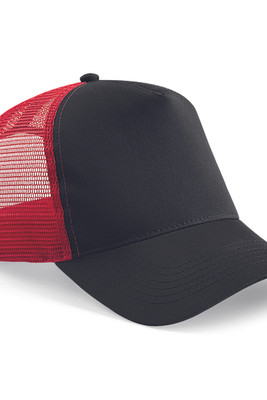 Beechfield B640 - Cappellino con Visiera con Semi Retina