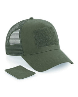 Beechfield B641 - Retro Style Snapback Trucker with Custom Patch