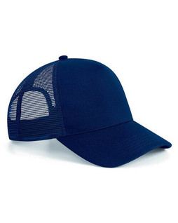Beechfield B642 - Premium Microknit Snapback Trucker Cap with Mesh