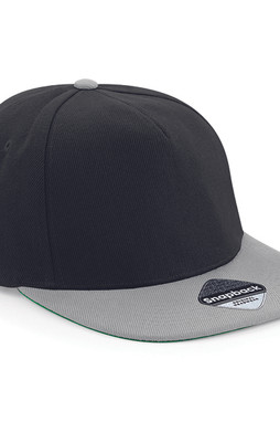 Beechfield B660 - Retro Style Flat Peak Snapback Cap