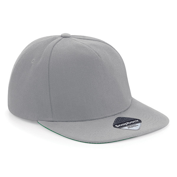 Beechfield B660 - Retro Style Flat Peak Snapback Cap