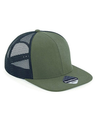 Beechfield B664 - Classic Retro Snapback with Mesh Panels