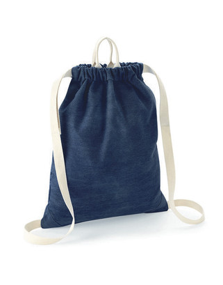 Bag Base BG642 - Стилна дънкова спортна чанта с многофункционални опции за носене