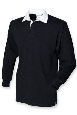 Front row FR001 - Premium Long Sleeve Rugby Shirt with Reinforced Cuffs