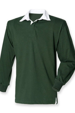 Front row FR001 - Premium Long Sleeve Rugby Shirt with Reinforced Cuffs