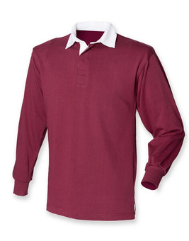Front row FR001 - Premium Long Sleeve Rugby Shirt with Reinforced Cuffs