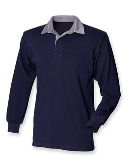 Front row FR001 - Premium Long Sleeve Rugby Shirt with Reinforced Cuffs
