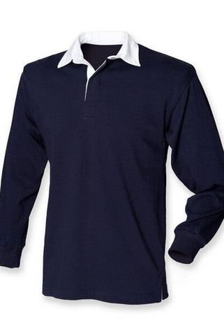 Front row FR001 - Premium Long Sleeve Rugby Shirt with Reinforced Cuffs