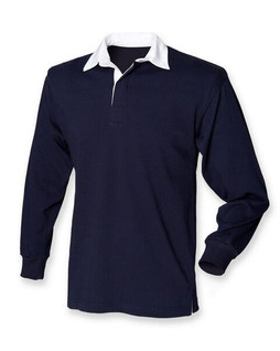 Front row FR001 - Premium Long Sleeve Rugby Shirt with Reinforced Cuffs