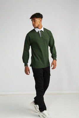 Front row FR001 - Premium Long Sleeve Rugby Shirt with Reinforced Cuffs