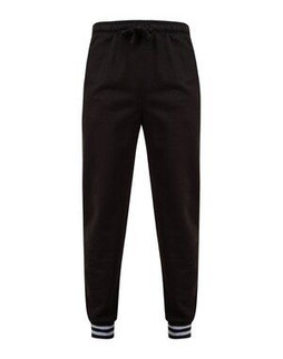 FRONT ROW FR640 - JOGGERS WITH STRIPED CUFFS