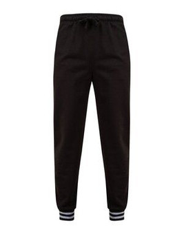 FRONT ROW FR640 - JOGGERS WITH STRIPED CUFFS