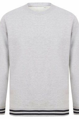 FRONT ROW FR840 - SWEAT WITH STRIPED CUFFS