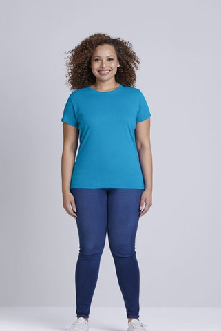 Gildan 5000L - Sustainable Heavy Cotton Ladies T-Shirt with Feminine Fit