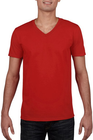 Gildan 64V00 - Gildan Softstyle V-Neck Cotton T-Shirt for Men