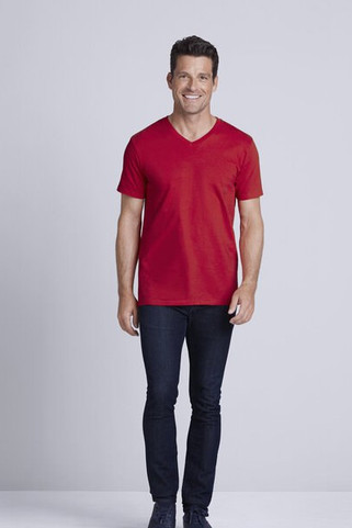 Gildan 64V00 - Gildan Softstyle V-Neck Cotton T-Shirt for Men