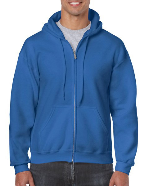 Gildan 18600 - Premium Heavyweight Full Zip Hooded Sweatshirt