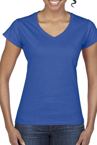 Gildan 64V00L - Ladies Softstyle V-Neck T-Shirt