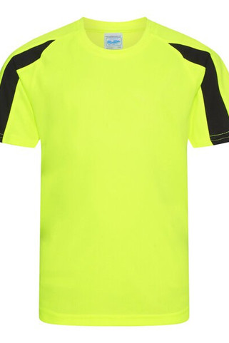 JUST COOL BY AWDIS JC003J - Kids Lightweight Contrast Performance T-Shirt