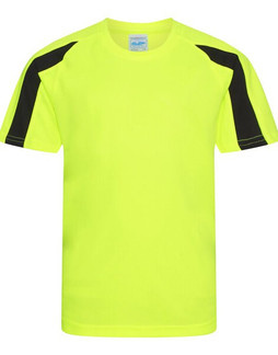 JUST COOL BY AWDIS JC003J - Kids Lightweight Contrast Performance T-Shirt