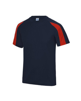 JUST COOL BY AWDIS JC003J - Kids Lightweight Contrast Performance T-Shirt