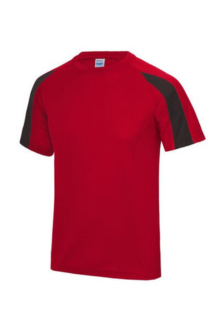 JUST COOL BY AWDIS JC003J - Kids Lightweight Contrast Performance T-Shirt