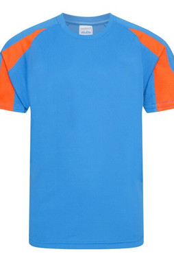 JUST COOL BY AWDIS JC003J - Kids Lightweight Contrast Performance T-Shirt