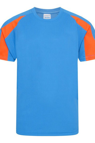 JUST COOL BY AWDIS JC003J - Kids Lightweight Contrast Performance T-Shirt