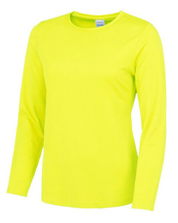 JUST COOL BY AWDIS JC012 - Womens Long Sleeve UV Protection Athletic Tee