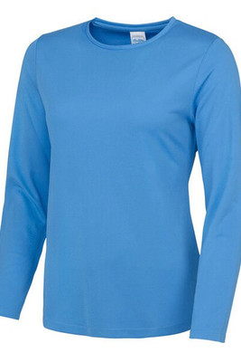 JUST COOL BY AWDIS JC012 - Women's Long Sleeve UV Protection Athletic Tee