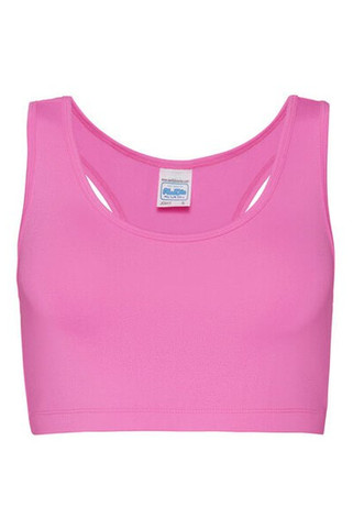 JUST COOL BY AWDIS JC017 - Womens High-Performance Racerback Sports Crop Top