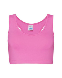 JUST COOL BY AWDIS JC017 - Womens High-Performance Racerback Sports Crop Top